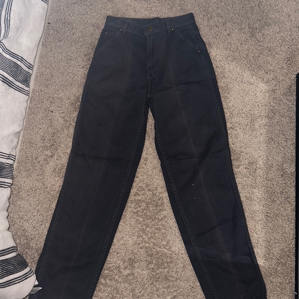 Grey cargo styled jeans